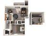 One Bedroom Apartment with Loft